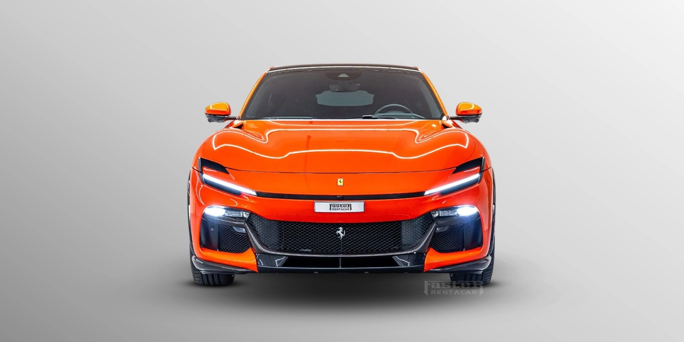 Ferrari Purosangue Front View